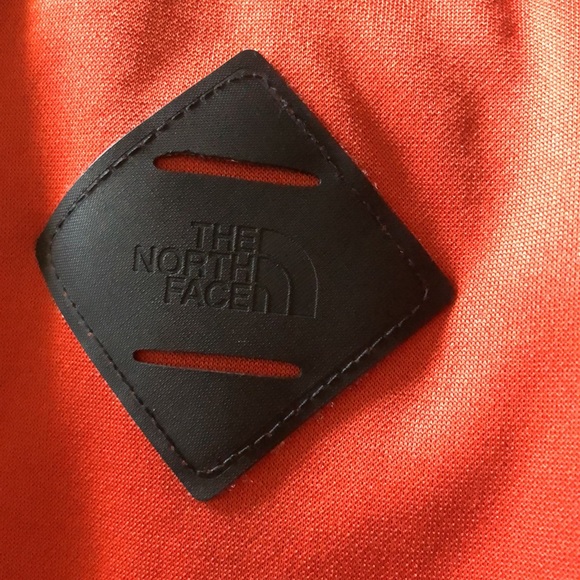 The North Face Men’s Zip Up Jacket orange and brown - Picture 10 of 12